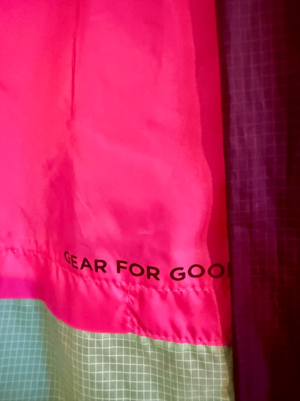 Cotopaxi Women’s Pink Colorblock Windbreaker Jacket - Picture 5 of 5
